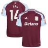 Maglia ufficiale Aston Villa Pau 14 Casa 2024-25 per Uomo